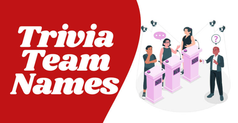 Top Trivia Team Names: Clever and Catchy Titles for Your Quiz Night Squad!