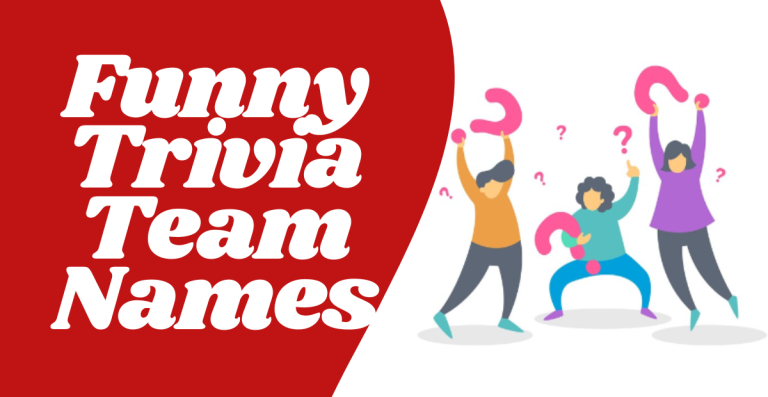 Top Picks: Funny Trivia Team Names to Brighten Up Your Game Night!