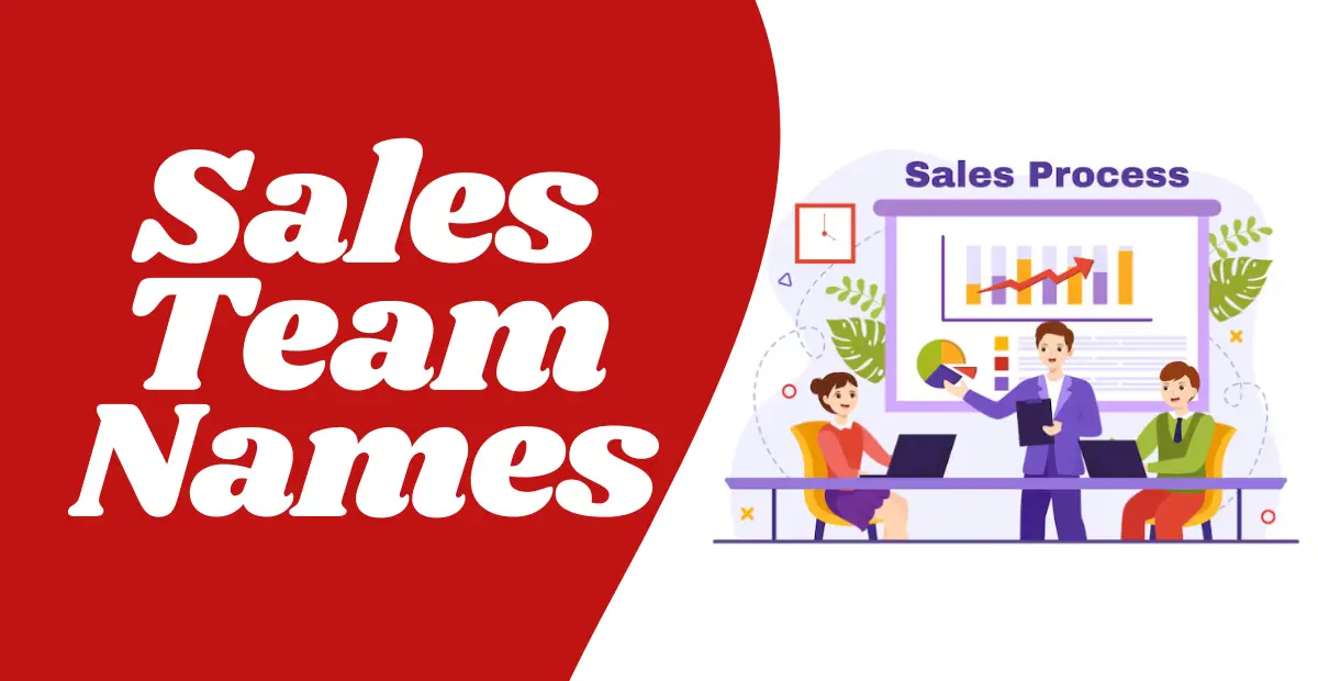 Sales Team Names