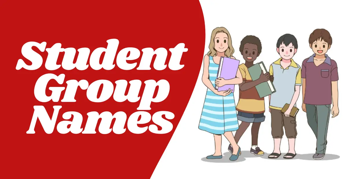 Student Group Names