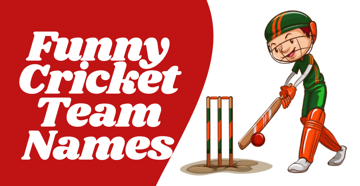 Funny Cricket Team Names