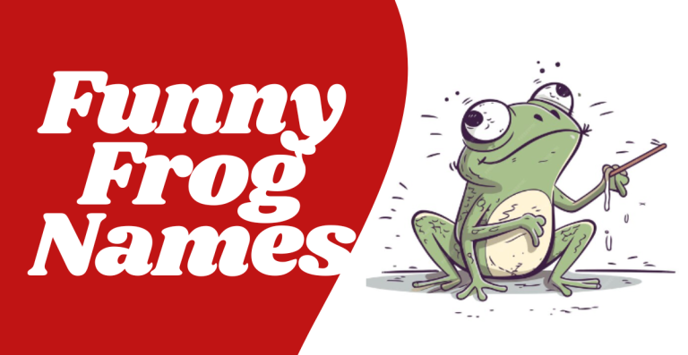 Frog Funnies: Ribbiting and Funny Names for Frogs for Your Amphibian Friends!