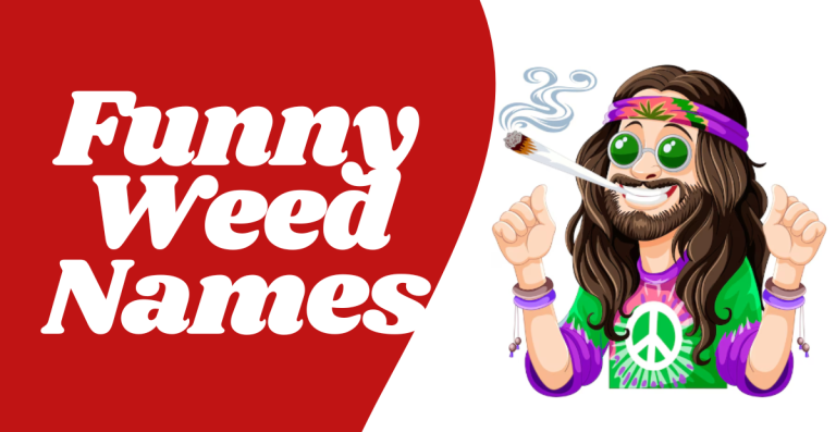 Blaze with Laughter: Unique and Creative Funny Weed Names!