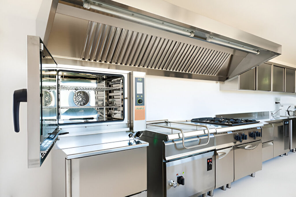 From Old to Gold: Recycling Used Restaurant Equipment and Finding Trusted Suppliers for New Modern business kitchen with a blend of new and recycled equipment