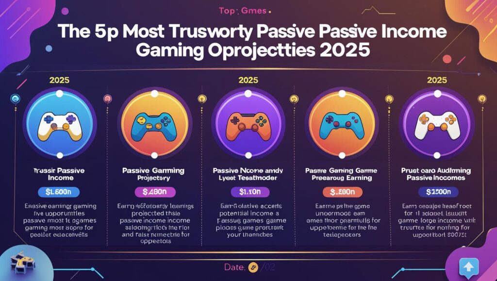 Top Trustable Games That Let You Earn Passively in 2025 You Earn Passively in 2025
