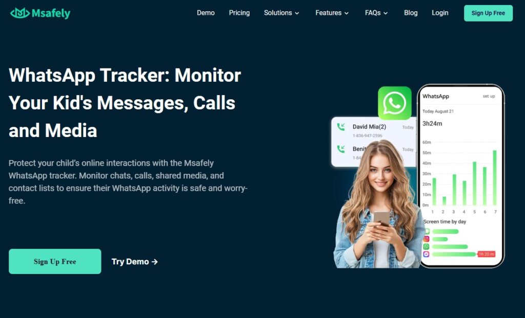WhatsApp Tracking Apps for Parental Control